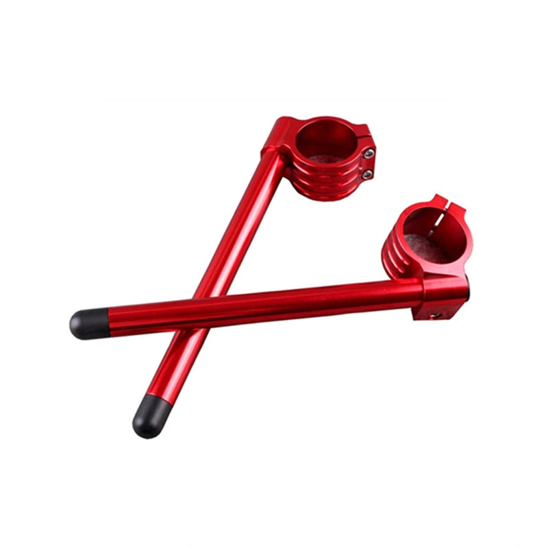 Anodized CNC Motorcycle Separate Clip on Handle Bar